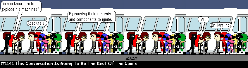 Don Josh #1141: This Conversation Is Going To Be The Rest Of The Comic