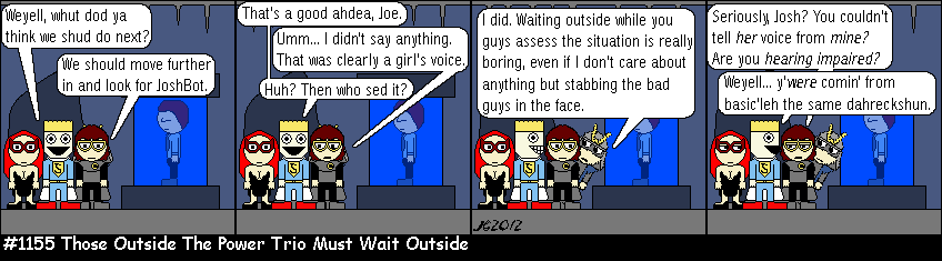 Don Josh #1155: Those Outside The Power Trio Must Wait Outside