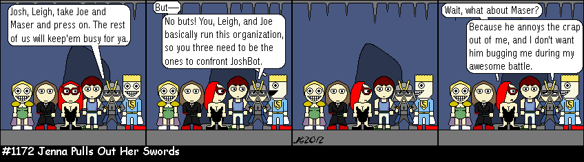 Don Josh #1172: Jenna Pulls Out Her Swords