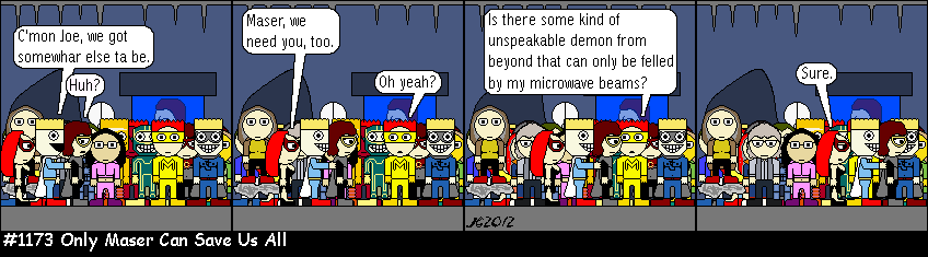 Don Josh #1173: Only Maser Can Save Us All