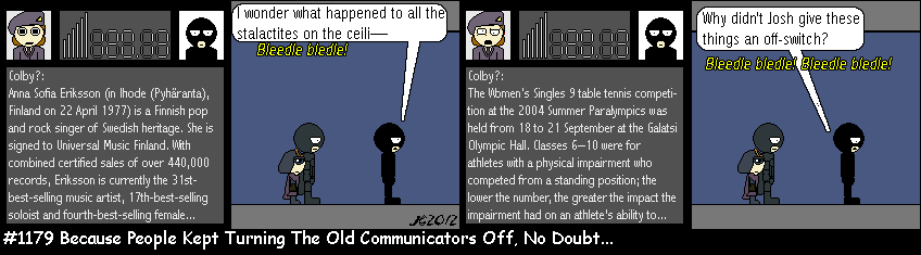 Don Josh #1179: Because People Kept Turning The Old Communicators Off, No