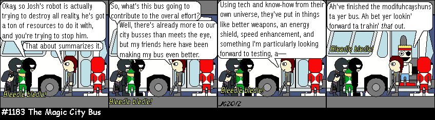 Don Josh #1183: The Magic City Bus