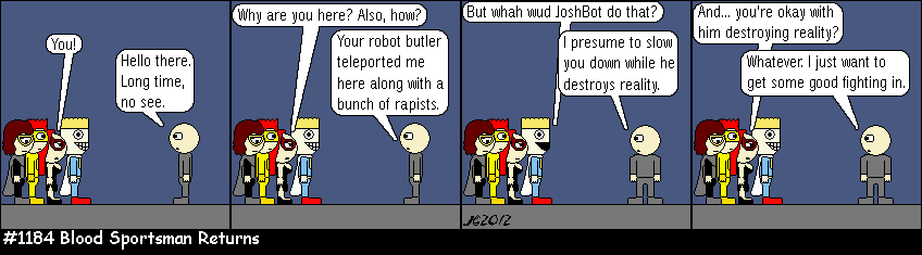 Don Josh #1184: Blood Sportsman Returns