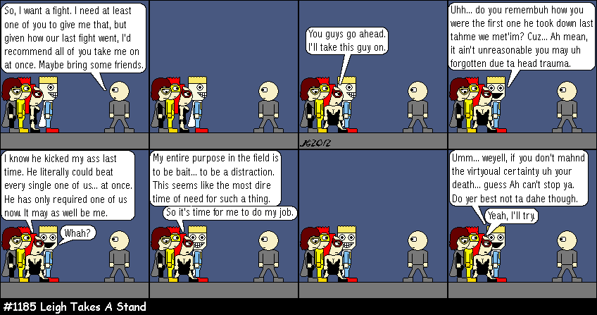 Don Josh #1185: Leigh Takes A Stand