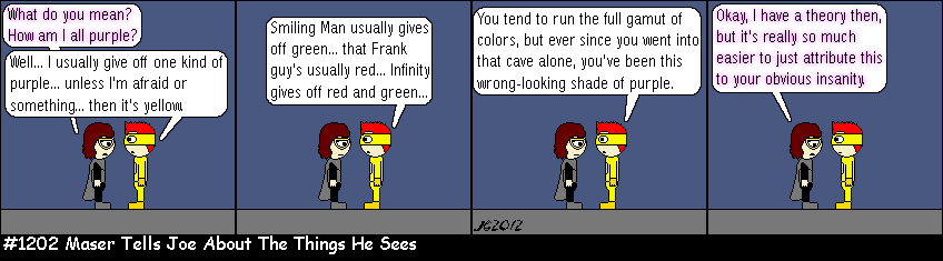 Don Josh #1202: Maser Tells Joe About The Things He Sees