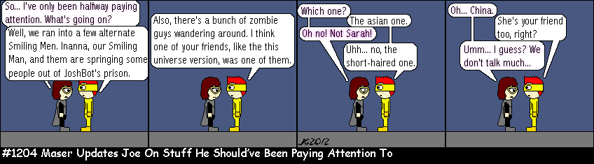 Don Josh #1204: Maser Updates Joe On Stuff He Should’ve Been Paying Attention To