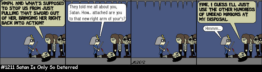 Don Josh #1211: Satan Is Only So Deterred