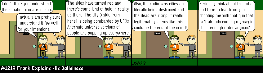 Don Josh #1219: Frank Explains His Ballsiness