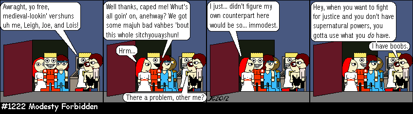 Don Josh #1222: Modesty Forbidden
