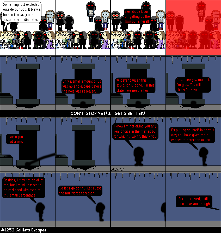 Don Josh #1250: Callista Escapes