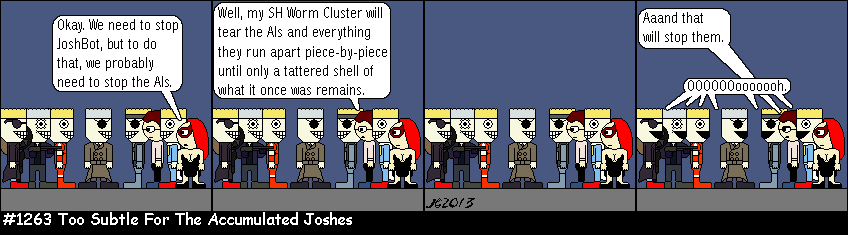 Don Josh #1263: Too Subtle For The Accumulated Joshes