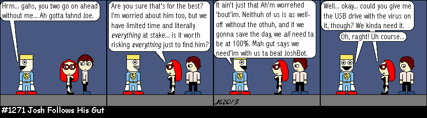 Don Josh #1271: Josh Follows His Gut