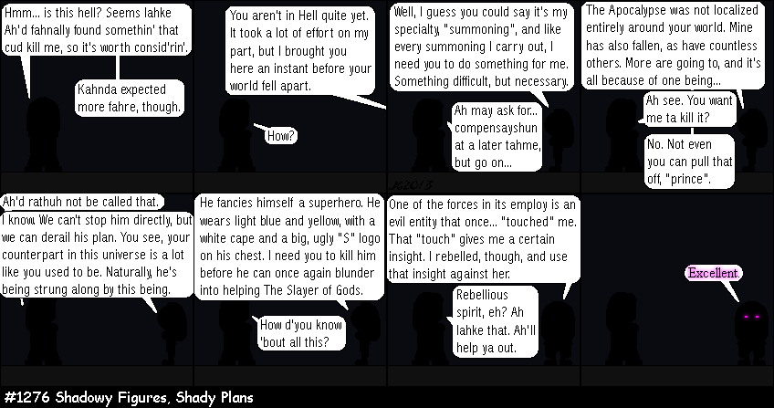 Don Josh #1276: Shadowy Figures, Shady Plans