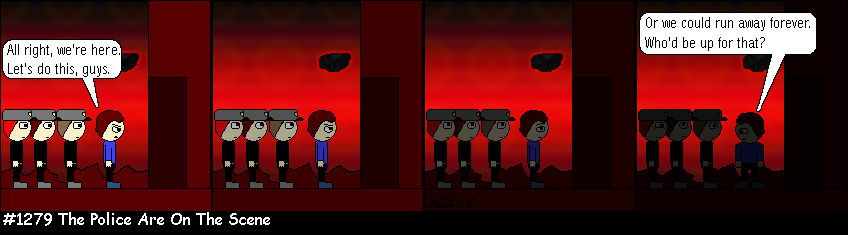 Don Josh #1279: The Police Are On The Scene