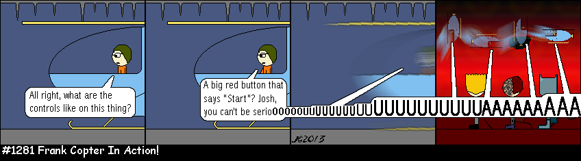 Don Josh #1281: Frank Copter In Action!