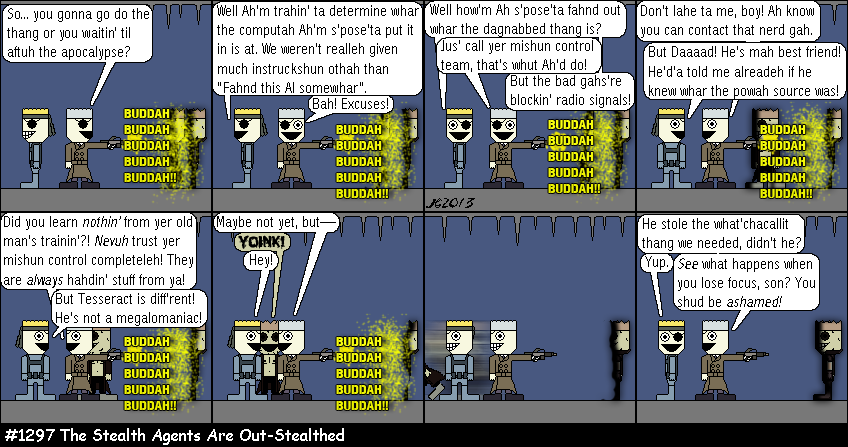 Don Josh #1297: The Stealth Agents Are Out-Stealthed