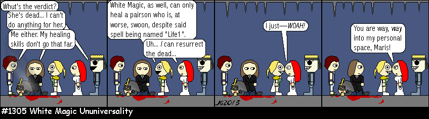 Don Josh #1305: White Magic Ununiversality