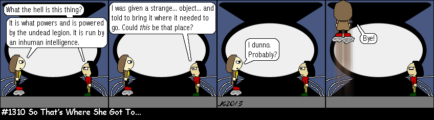 Don Josh #1310: So That’s Where She Got To...