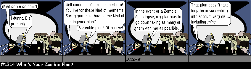 Don Josh #1314: What’s Your Zombie Plan?