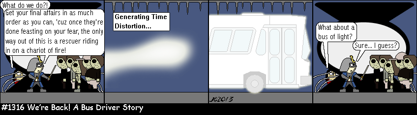 Don Josh #1316: We’re Back! A Bus Driver Story