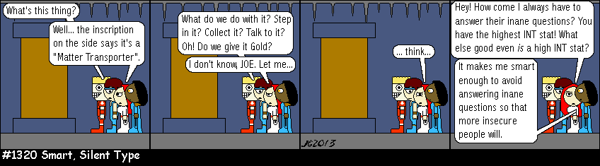 Don Josh #1320: Smart, Silent Type