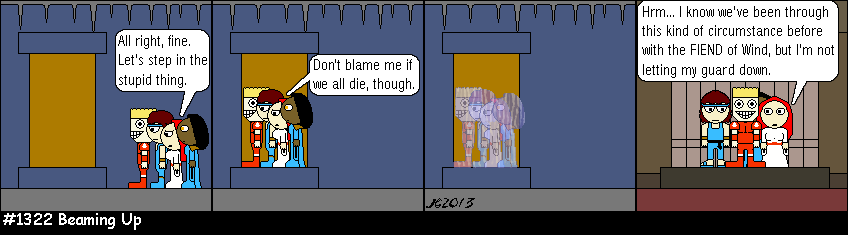 Don Josh #1322: Beaming Up