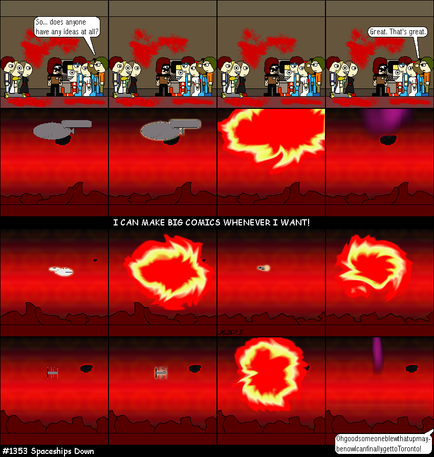 Don Josh #1353: Spaceships Down