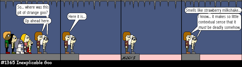 Don Josh #1365: Inexplicable Goo
