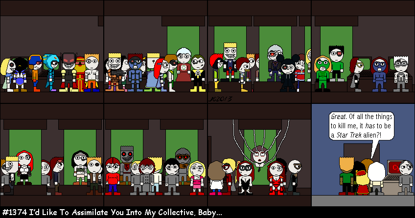 Don Josh #1374: I’d Like To Assimilate You Into My Collective, Baby...