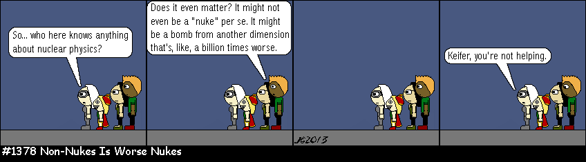 Don Josh #1378: Non-Nukes Is Worse Nukes
