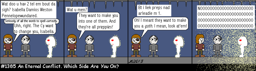 Don Josh #1385: An Eternal Conflict. Which Side Are You On?