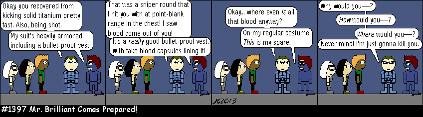 Don Josh #1397: Mr. Brilliant Comes Prepared!