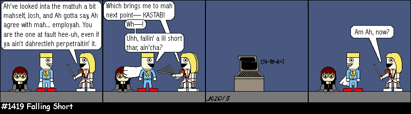 Don Josh #1419: Falling Short