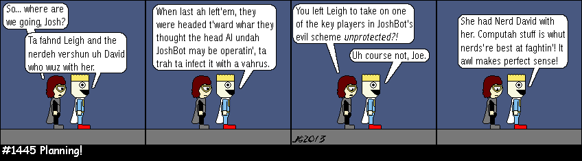 Don Josh #1445: Planning!