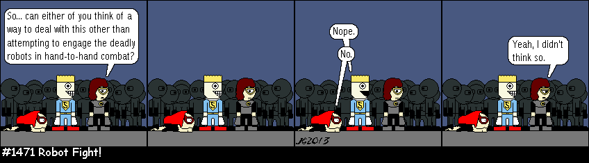 Don Josh #1471: Robot Fight!