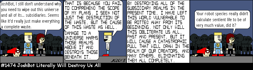 Don Josh #1474: JoshBot Will Literally Destroy Us All