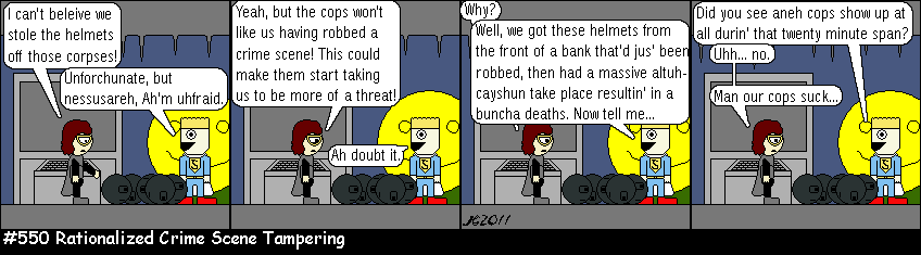 Don Josh #550: Rationalized Crime Scene Tampering