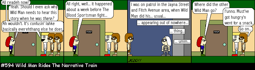 Don Josh #594: Wild Man Rides The Narrative Train