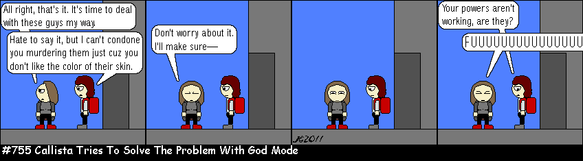 Don Josh #755: Callista Tries To Solve The Problem With God Mode