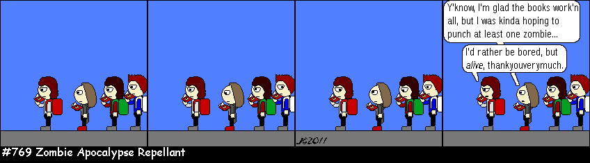 Don Josh #769: Zombie Apocalypse Repellant