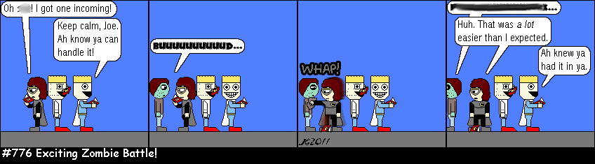 Don Josh #776: Exciting Zombie Battle!