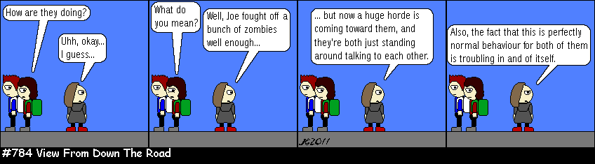 Don Josh #784: View From Down The Road