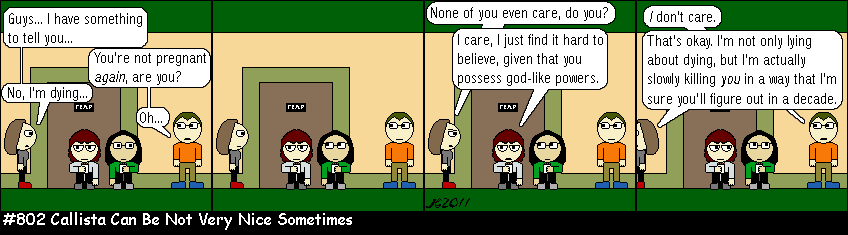 Don Josh #802: Callista Can Be Not Very Nice Sometimes