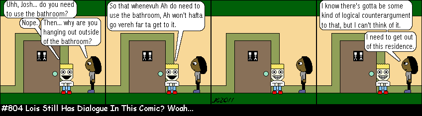 Don Josh #804: Lois Still Has Dialogue In This Comic? Woah...