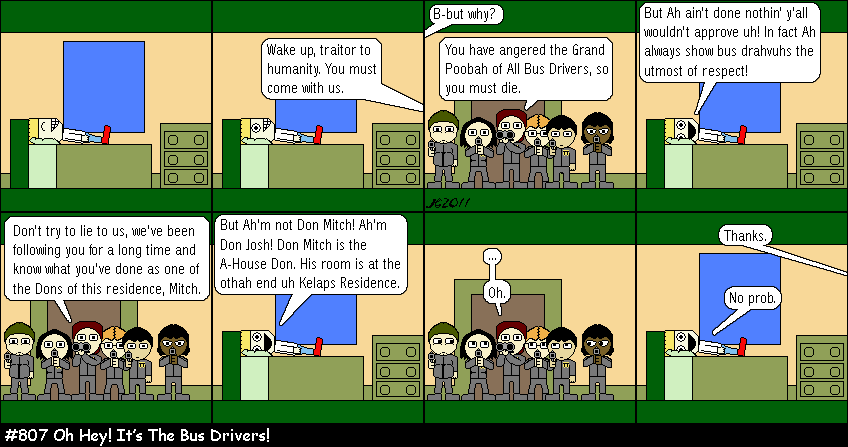 Don Josh #807: Oh Hey! It's The Bus Drivers!