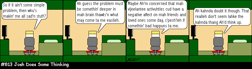 Don Josh #813: Josh Does Some Thinking