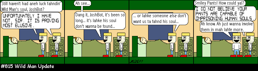 Don Josh #815: Wild Man Update
