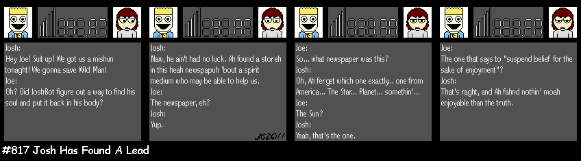 Don Josh #817: Josh Has Found A Lead
