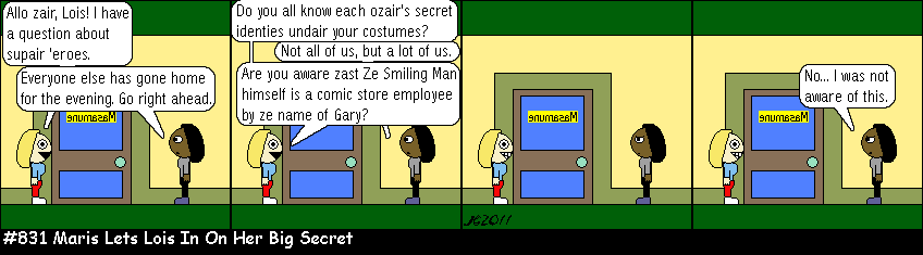 Don Josh #831: Maris Lets Lois In On Her Big Secret