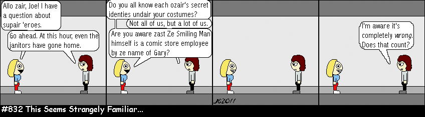 Don Josh #832: This Seems Strangely Familiar...